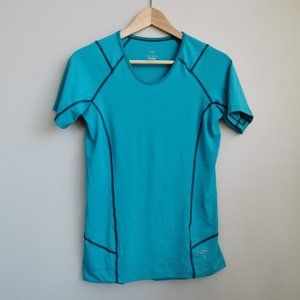 Arc'teryx Blue Athletic Short Sleeve T-Shirt